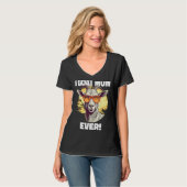 Best Goat Mom Ever Goat T-shirt (Voorkant volledig)