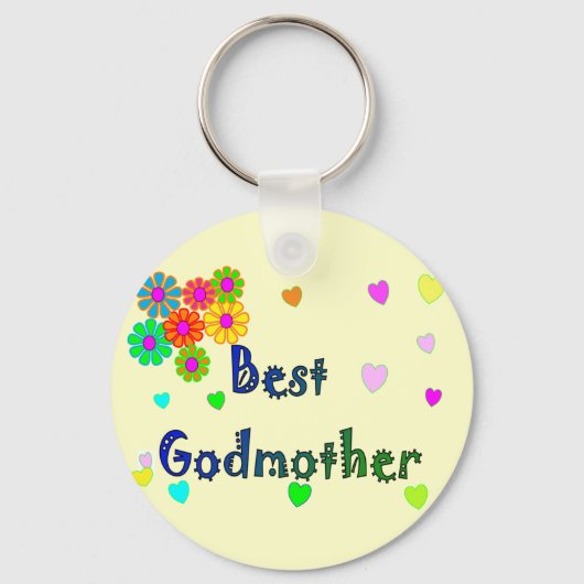 Best Godmoeder Gifts Sleutelhanger (Voorkant)