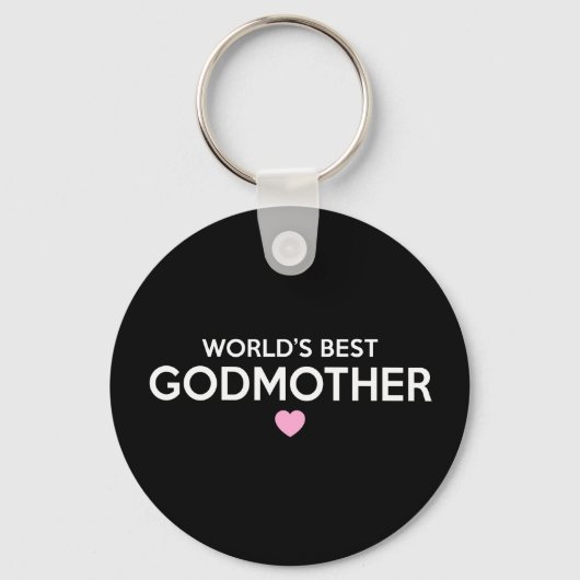 Best Godmoeder Print ter wereld Sleutelhanger (Voorkant)