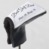 Best Golf Dad | Funny Golf Father Gift Golfheadcover (3/4 voorkant)
