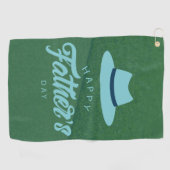 Best Golf Towel Happy Vaderdag Golfhanddoek (Horizontaal)