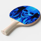 Best gothic Ping Pong Paddle - als pros! Tafeltennisbatje (Voorkant Gekanteld)