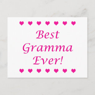 Best Gramma Ever Briefkaart