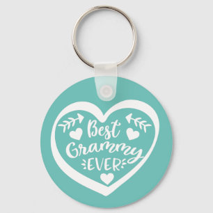 Best Grammy Ever Heart Design Sleutelhanger