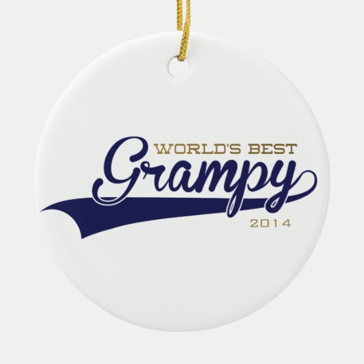 Best Grampy Ornament ter wereld (Voorkant)