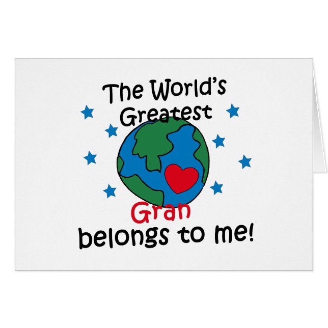 Best Gran hoort bij mij (Voorkant Horizontaal)