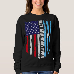 Best Grandad Ever American Somalia Flag Graphic Fa Trui