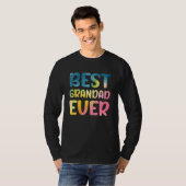 Best Grandad Ever Father's Day Grandad T-shirt (Voorkant volledig)