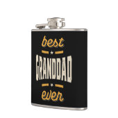 Best Granddad Ever Gift Vaderdag Heupfles (Links)