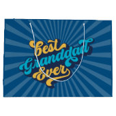 Best Granddad Ever Vaderdag Groot Cadeauzakje (Achterkant)