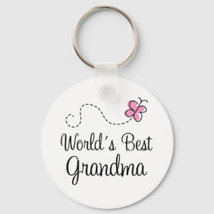 Best Grandma Butterfly Gift Sleutelhanger