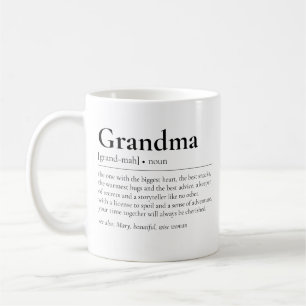 Best Grandma Definition Modern Grandmoeder Koffiemok