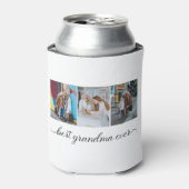 Best Grandma Ever 3 Photo Collage Blikjeskoeler (Blikje Voorkant)