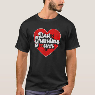 Best Grandma Ever Albanian Flag Albanian Grandma T-shirt