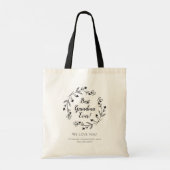 Best Grandma Ever Family Keepslag Grootkinderen Bl Tote Bag (Achterkant)
