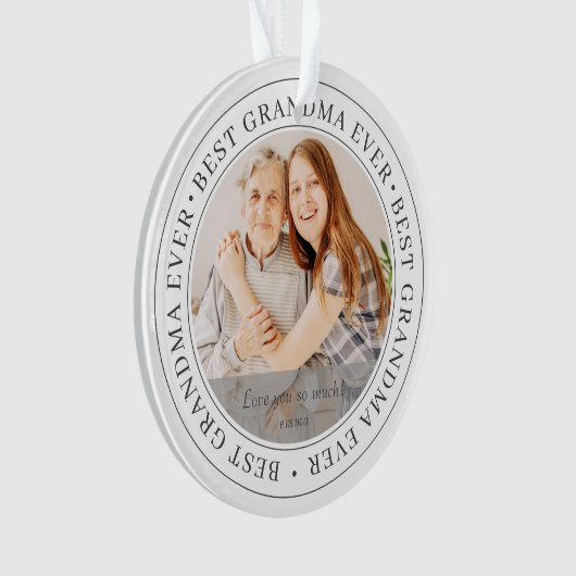 Best Grandma Ever Modern Classic (devant)