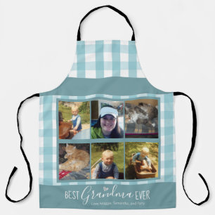 Best Grandma Ever Multiple Photo Template Schort