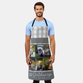 Best Grandma Ever Multiple Photo Template Schort (Gedragen)