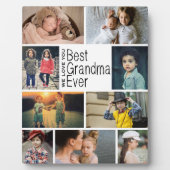 Best Grandma Ever Photo Collage Fotoplaat (Voorkant)