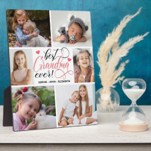 Best Grandma Ever Photo Collage Fotoplaat