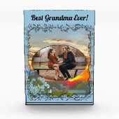 Best Grandma Ever Rooftop Sunset 2295 Fotoblokken (Voorkant)