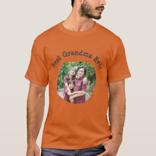 Best Grandma Ever upload je foto van je vierkante T-shirt