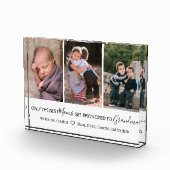 Best Grandma Grandchildren Collage Photo Block Fotoblokken (Rechts)