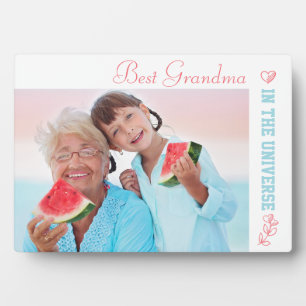 Best Grandma in Universe Photo Fotoplaat
