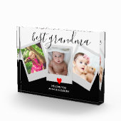 Best Grandma Photo Collage Persoonlijk script Fotoblokken (Rechts)