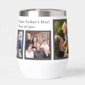 Best Grandpa Ever 5 photo collage personalized (Arrière)