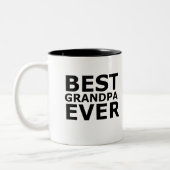 Best Grandpa Ever Coffee Mok (Links)