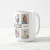 Best Grandpa Ever – Personalized Photos Mug (Devant droit)
