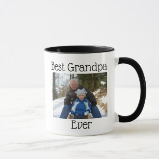 Best Grandpa Ever Photo Personalized Photo Mok