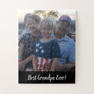 Best Grandpa Ever Photo Puzzle Legpuzzel