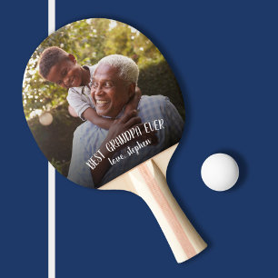 Best Grandpa Ever Vaderdag Foto Tafeltennisbatje