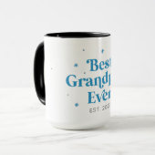 Best Grandpop Ever First Grandchild Coffee Mok (Voorkant links)