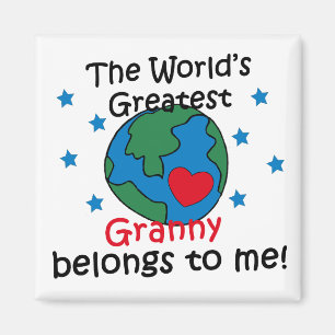 Best Granny behoort tot mij Magneet