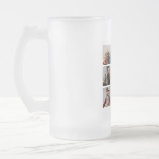 Best Granpa Ever 8 Photo Collage Matglas Bierpul (Links)