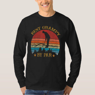 Best grijs door Par Vaderdag Golf Golfing T-shirt