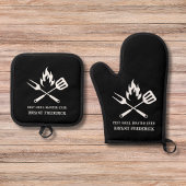 Best Grill Master Dad Vaderdag Special Ovenwant & Pannenlap Set