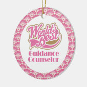 Best Guidance Counselor Gift Ornament ter wereld (Links)