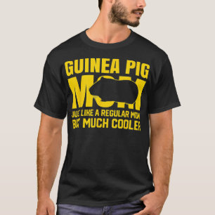 Best Guinea Pig mam Ever Guinee Pig Moeder Pet Rod T-shirt