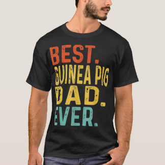 Best Guinea Pig Pap Ever Retro  Unieke Gift T-shirt