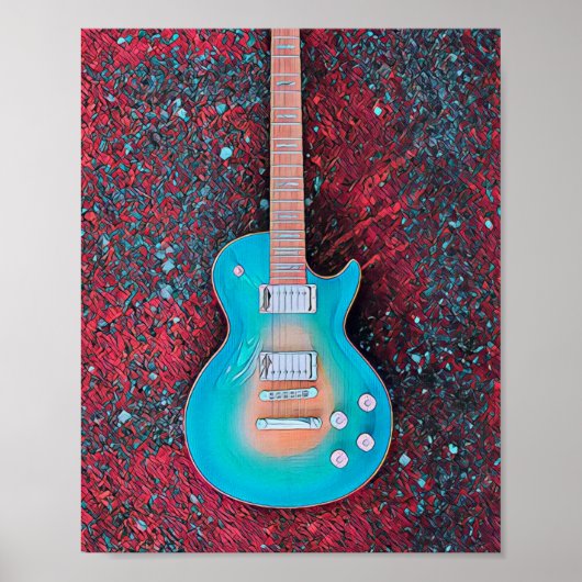 Best guitarist ever poster (Voorkant)