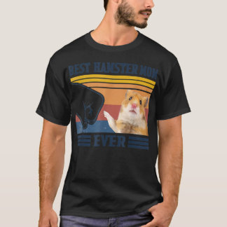 Best Hamster Mam Ever Moederdag Kerstmis T-shirt