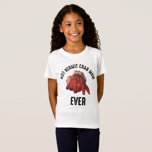 Best Hermit Crab Mam Ever T-shirt (Voorkant volledig)