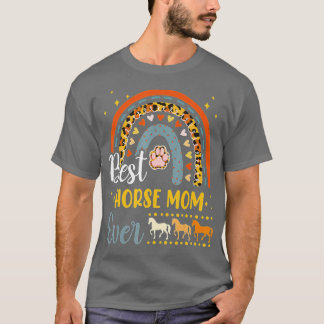 Best Horse Mam Ever Dierenvriend Dog Mama Mothers T-shirt