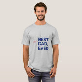 Best Host Pap Ever T-Shirt (Grijs) (Voorkant volledig)