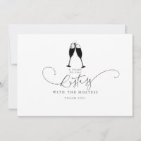 Best Hostess Mostess Cute Minimalist Hartelijk dan
