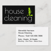 Best House Cleaning Visitekaartje (Voorkant / Achterkant)